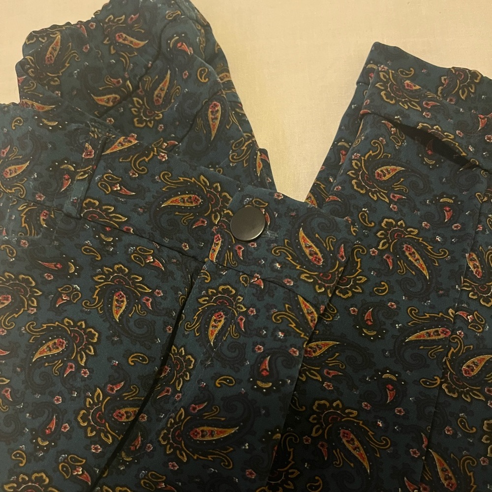 Zara Paisley Pant / Trouser